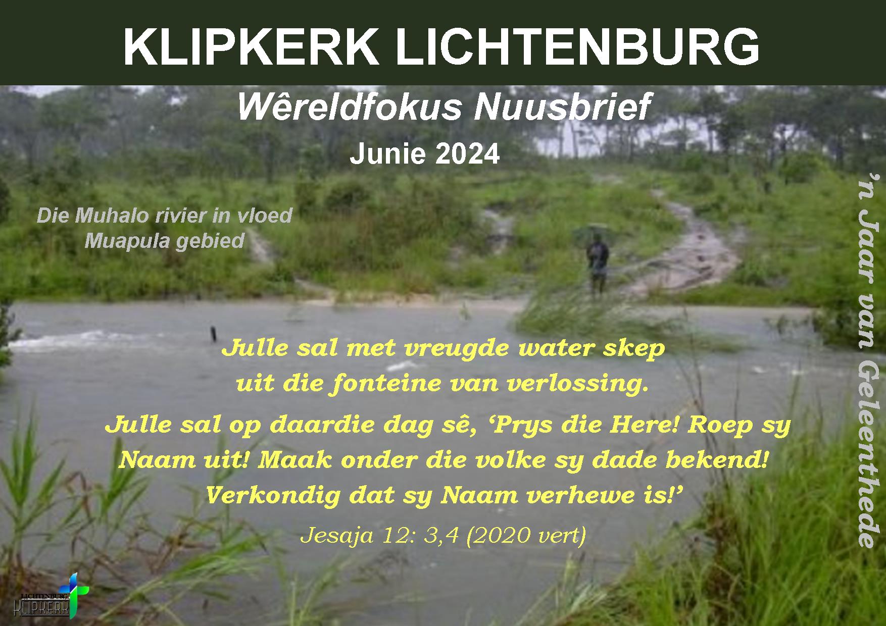 Wereldfokus Lichtenburg N G Klipkerk,nuusbrief